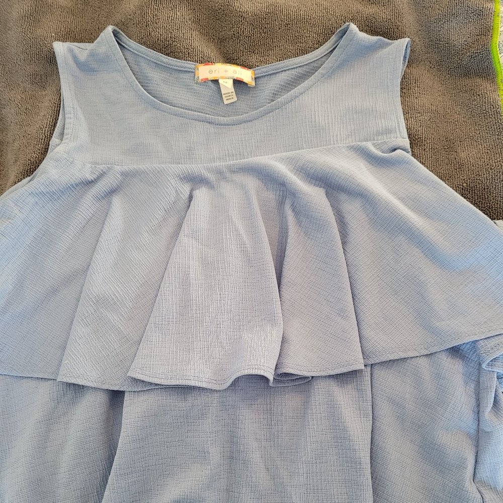 Light blue summer top